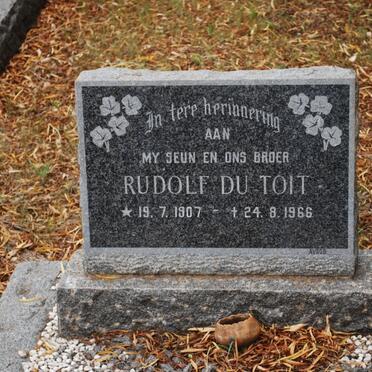 TOIT Rudolf, du 1907-1966