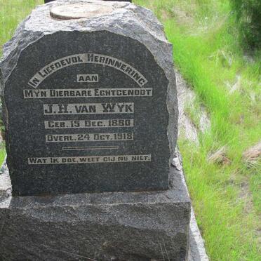 WYK J.H., van 1880-1918