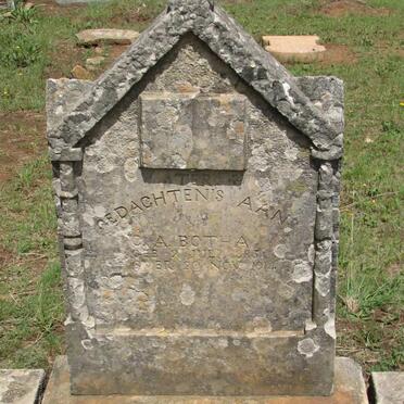 BOTHA C.A. 1854-1914