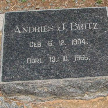 BRITZ Andries J. 1904-1966