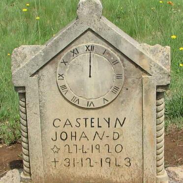 CASTELYN Johan D. 1920-1943
