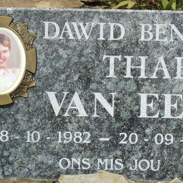 EEDEN Dawid Benjamin, van 1982-2001