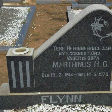 FLYNN Marthinus H.G. 1914-1975