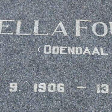 FOURIE Sella nee ODENDAAL 1906-1971