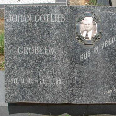 GROBLER Johan Gotlieb 1910-1965
