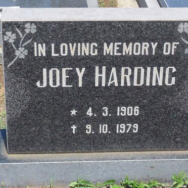 HARDING Joey 1906-1979