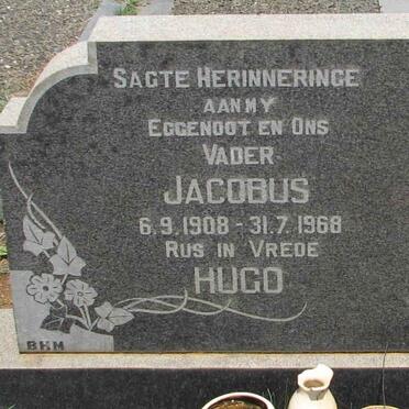 HUGO Jacobus 1908-1968