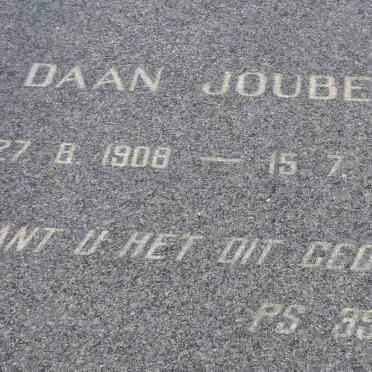 JOUBERT Daan 1908-1983