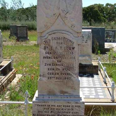 LOUW T.A.T. 1873-1908 :: LOUW 1907-1907