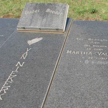 NIEKERK Michiel, van 1909-1973 &amp; Martha 1917-2002