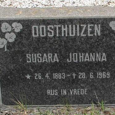 OOSTHUIZEN Susara Johanna 1883-1969