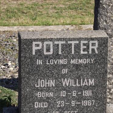POTTER John William 1911-1967