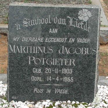 POTGIETER Marthinus Jacobus 1903-1955