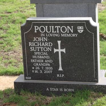 POULTON John Richard Sutton 1935-2007