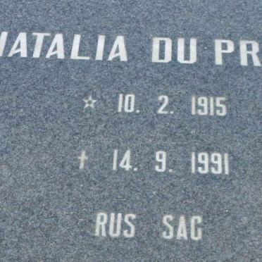 PREEZ Natalia, du 1915-1991