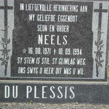 PLESSIS Neels, du 1971-1994