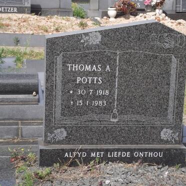 POTTS Thomas A. 1918-1983