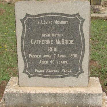 REID Catherine McBride -1930