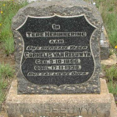 REEUWYK Cornelis, van 1866-1938
