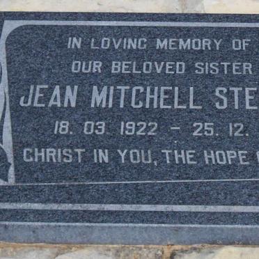 STEWART Jean Mitchell 1922-1996