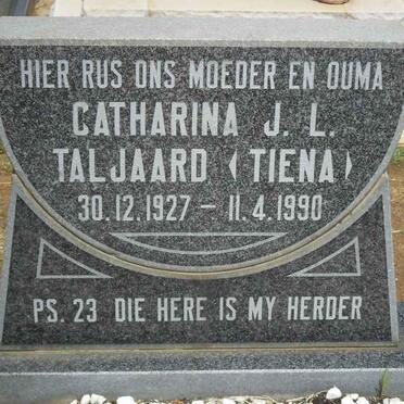 TALJAARD Catharina J.L. 1927-1990