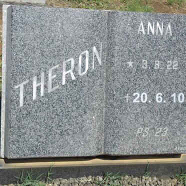 THERON Anna 1922-2010