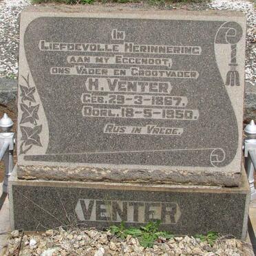 VENTER H. 1867-1950