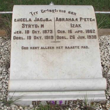 VILLIERS Abraham Pieter Izak, de 1862-1938 &amp; Engela Jacoba STRYDOM 1873-1919