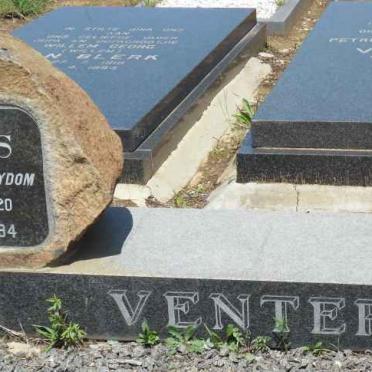 VENTER Jacobus Strydom 1920-1994 &amp; Florence Julia DU PREEZ 1922-1991