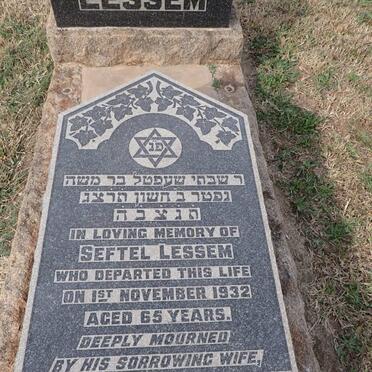 LESSEM Seftel -1932
