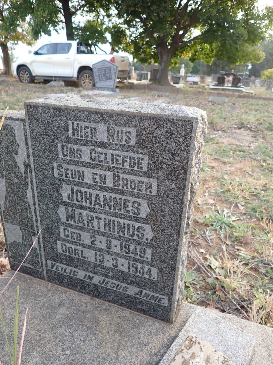 ? Johannes Marthinus 1949-1954