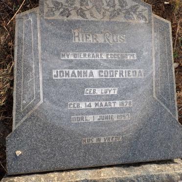 ? Johanna Godfrieda nee LUYT 1878-1953