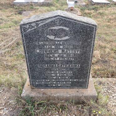 ? Louwrens Matthys 1864-1937 & Susanna Catharina BRITS 1877-1942