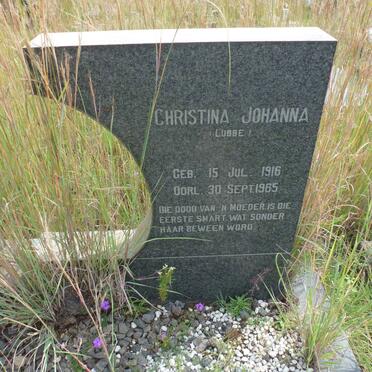 ? Cornelis 1910-1981 &amp; Christina Johanna LUBBE 1916-1965