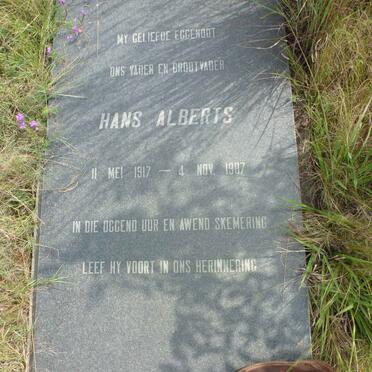 ALBERTS Hans 1917-1987