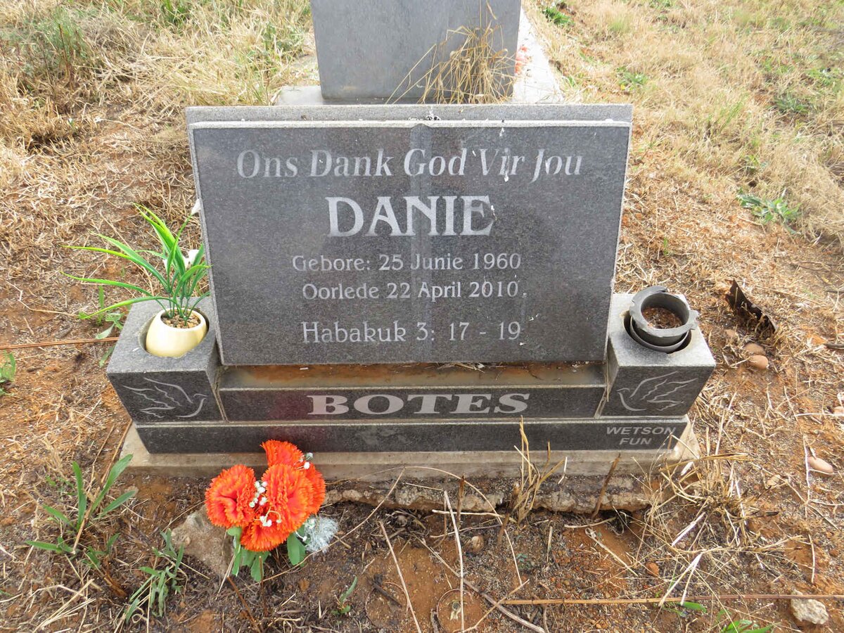 BOTES Danie 1960-2010
