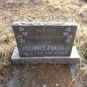 CILLIERS Johannes J. 1891-1978