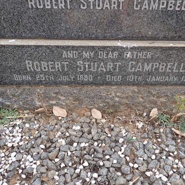 CAMPBELL Robert Stuart 1890-1965 & Dorothea LUYT 1900-1956