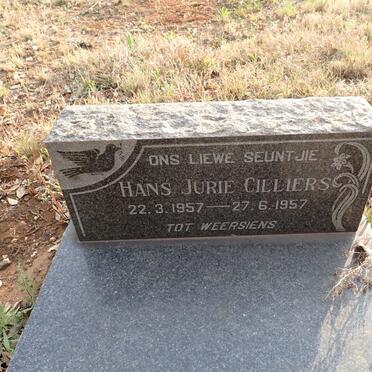 CILLIERS Hans Jurie 1957-1957