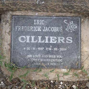 CILLIERS Frederick J. 1888-1967 :: CILLIERS Eric Frederick Jacobus 1937-2004_2