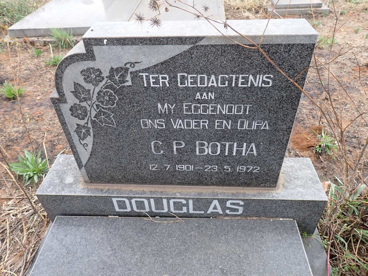 DOUGLAS C.P. Botha 1901-1972