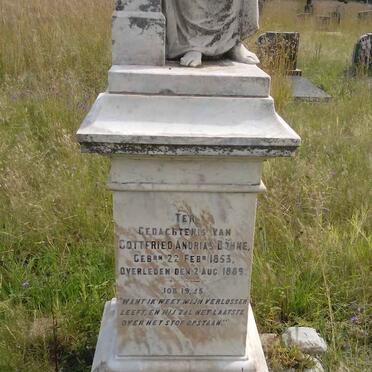 DOHNE Gottfried Andrias 1853-1889