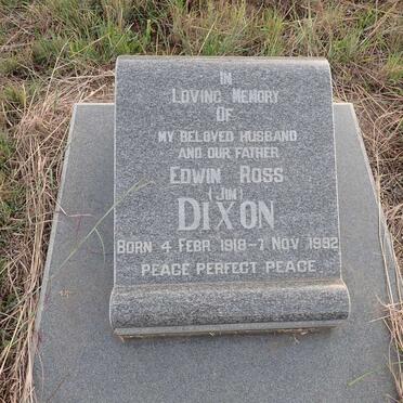 DIXON Edwin Ross 1918-1982
