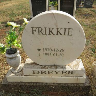 DREYER Frikkie 1970-1995