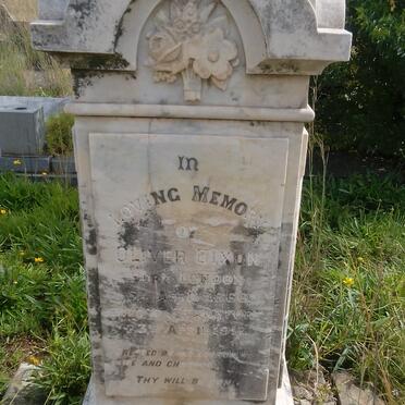 DIXON Oliver 1860-1917