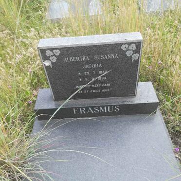 ERASMUS Albertha Susanna Jacoba 1942-1984