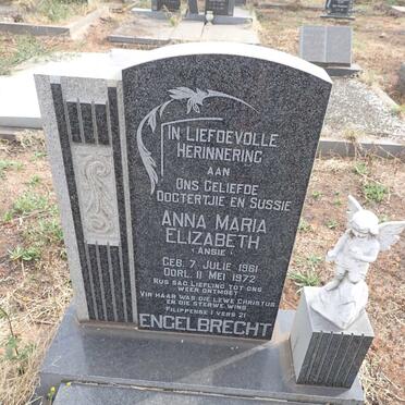ENGELBRECHT Anna Maria Elizabeth 1961-1972