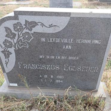 EGLSEDER Franciskus 1963-1994