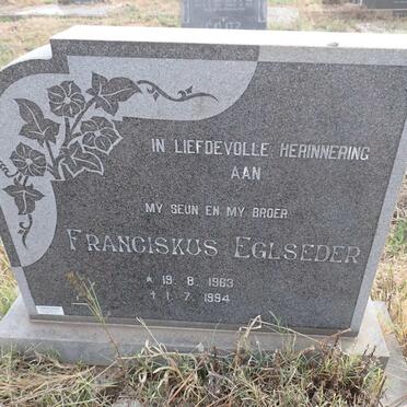 EGLSEDER Franciskus 1963-1994
