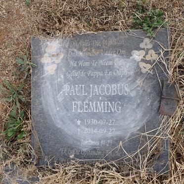 FLEMMING Paul Jacobus 1930-2014